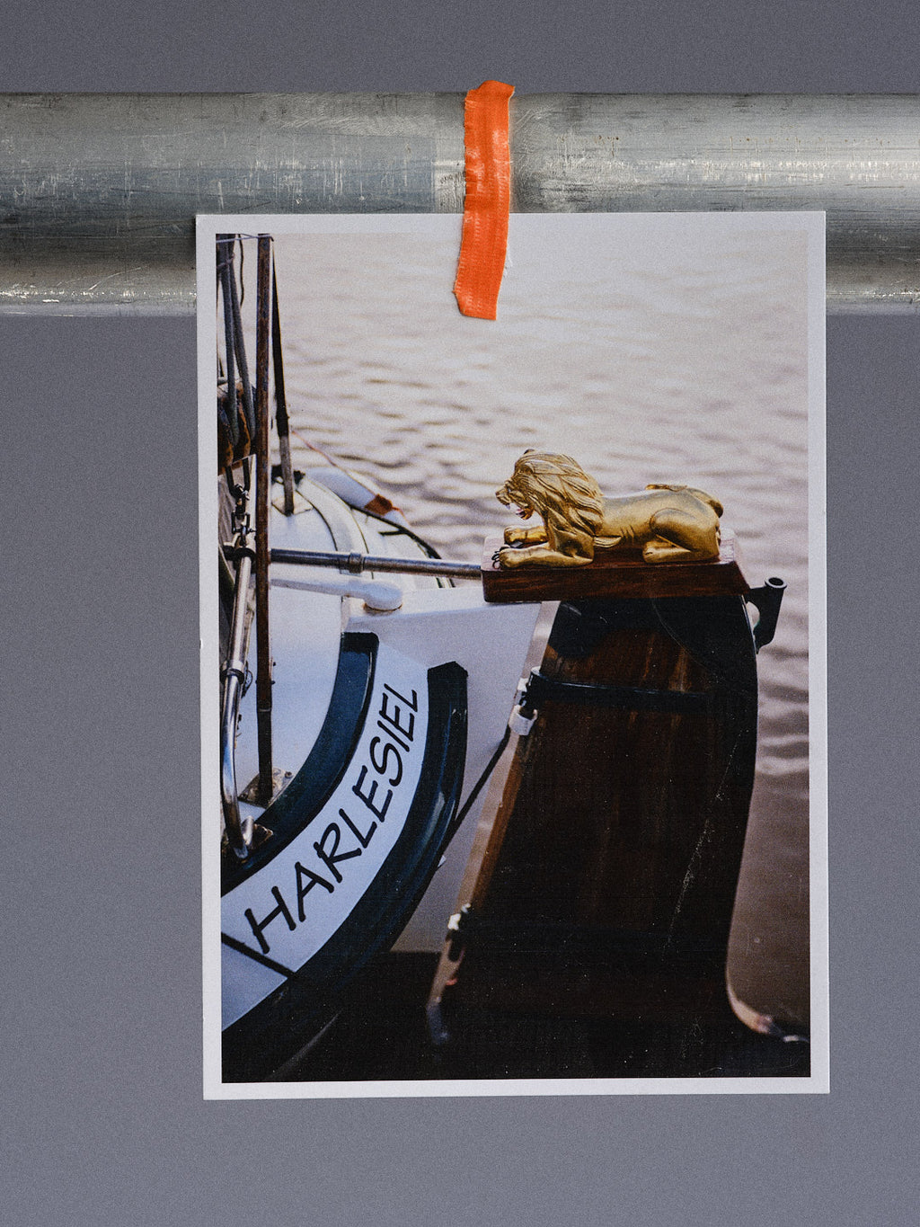 Postkarte: Goldener Löwe (Carolinensiel)
