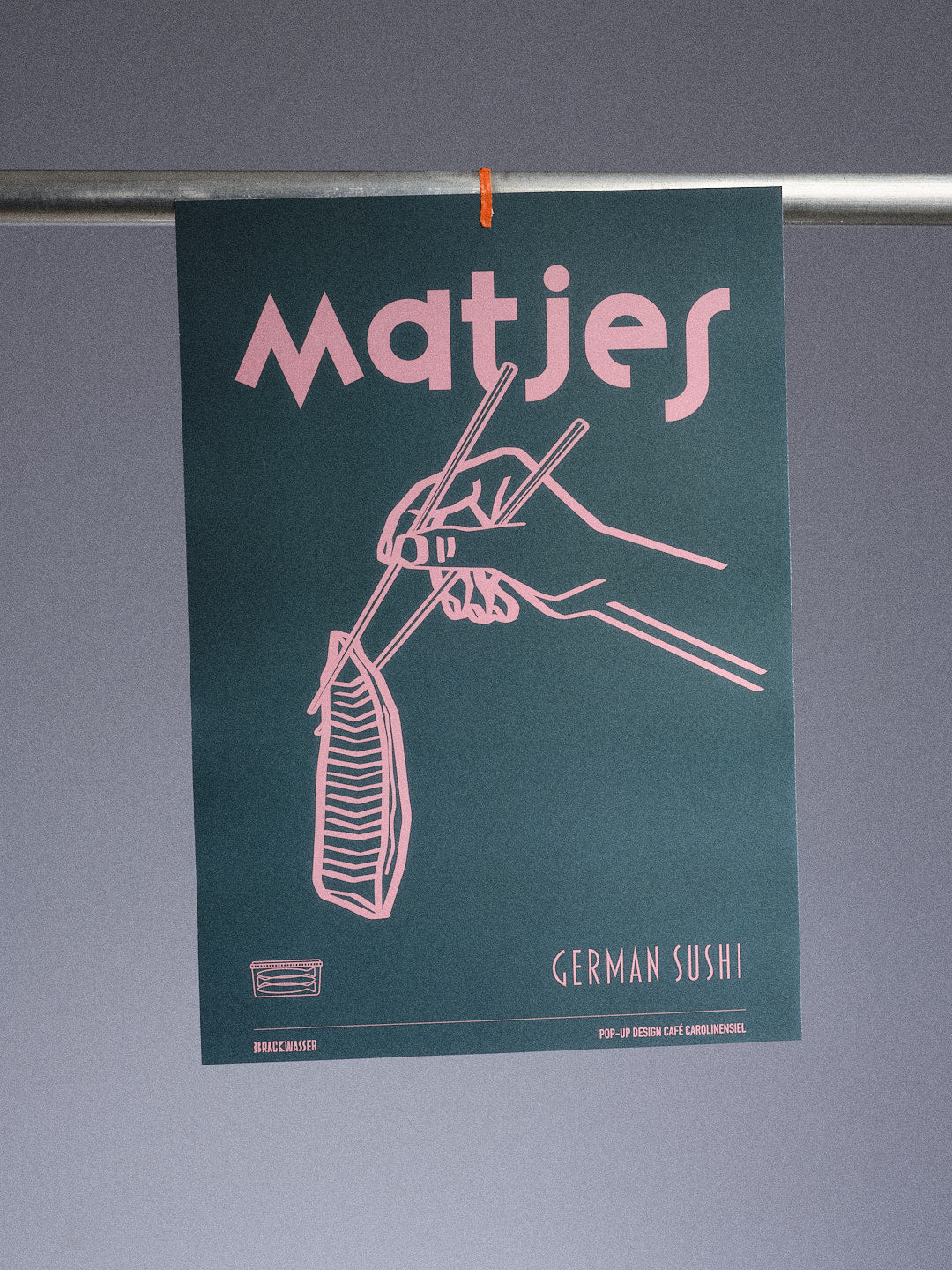 Poster: Matjes – German Sushi
